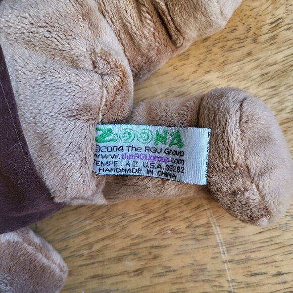 Plush Bear Howdy From Dallas Sheriff Cowboy Bear Texas Zoona 2002 Stuffed Bear - Picture 6 of 8